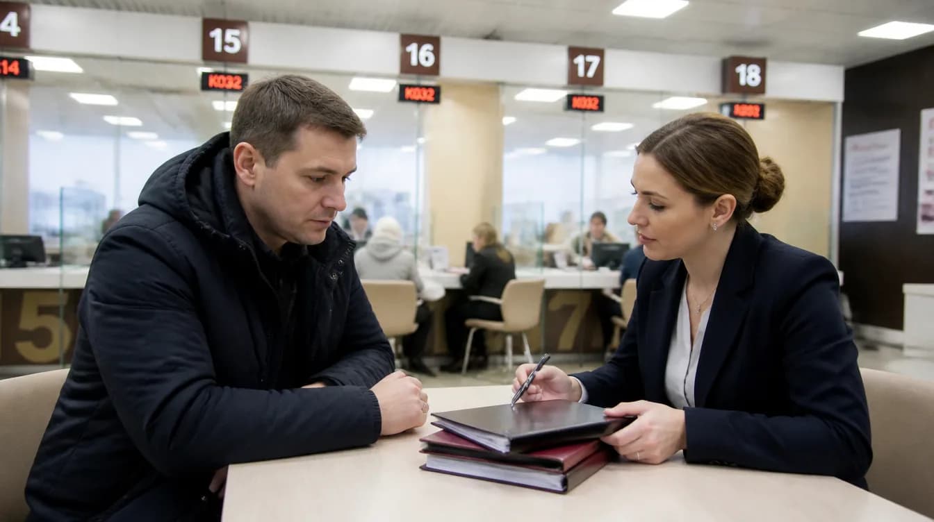 Подготовка комплекта документов для внесудебного банкротства через МФЦ